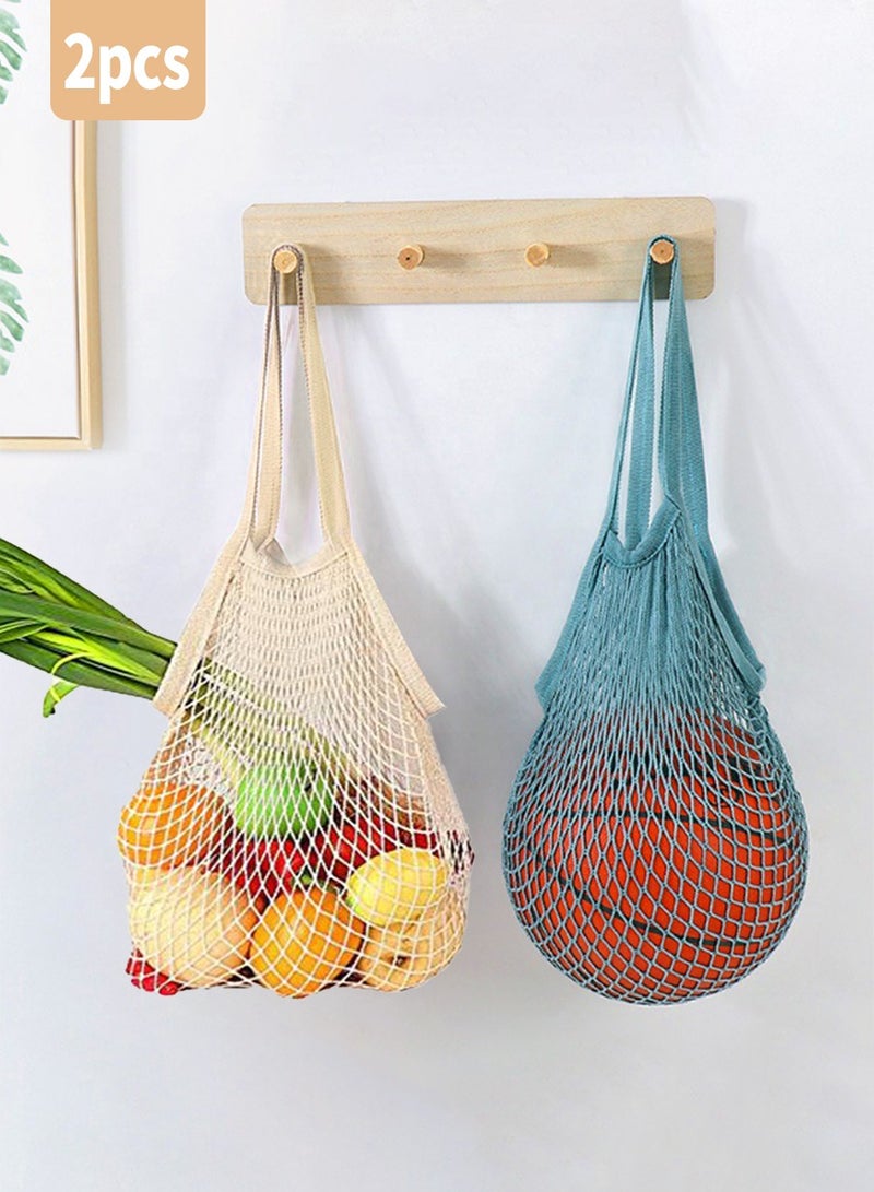 BEIRUI Multifunctional storage bag, handheld mesh bag, beach storage bag, bathroom kitchen storage bag, fashion handbag strap, toy storage bag, ball storage bag  - Image 1