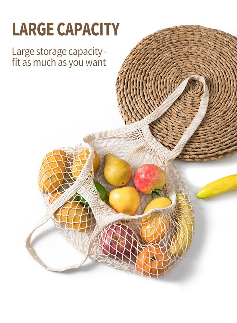 BEIRUI Multifunctional storage bag, handheld mesh bag, beach storage bag, bathroom kitchen storage bag, fashion handbag strap, toy storage bag, ball storage bag  - Image 4