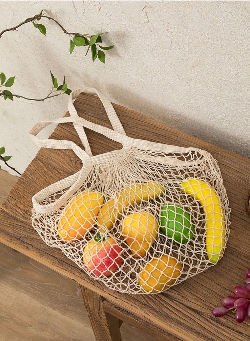 BEIRUI Multifunctional storage bag, handheld mesh bag, beach storage bag, bathroom kitchen storage bag, fashion handbag strap, toy storage bag, ball storage bag  - Image 2