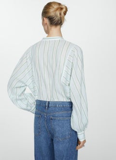 MANGO Stripe-Print Shirt  - Image 2