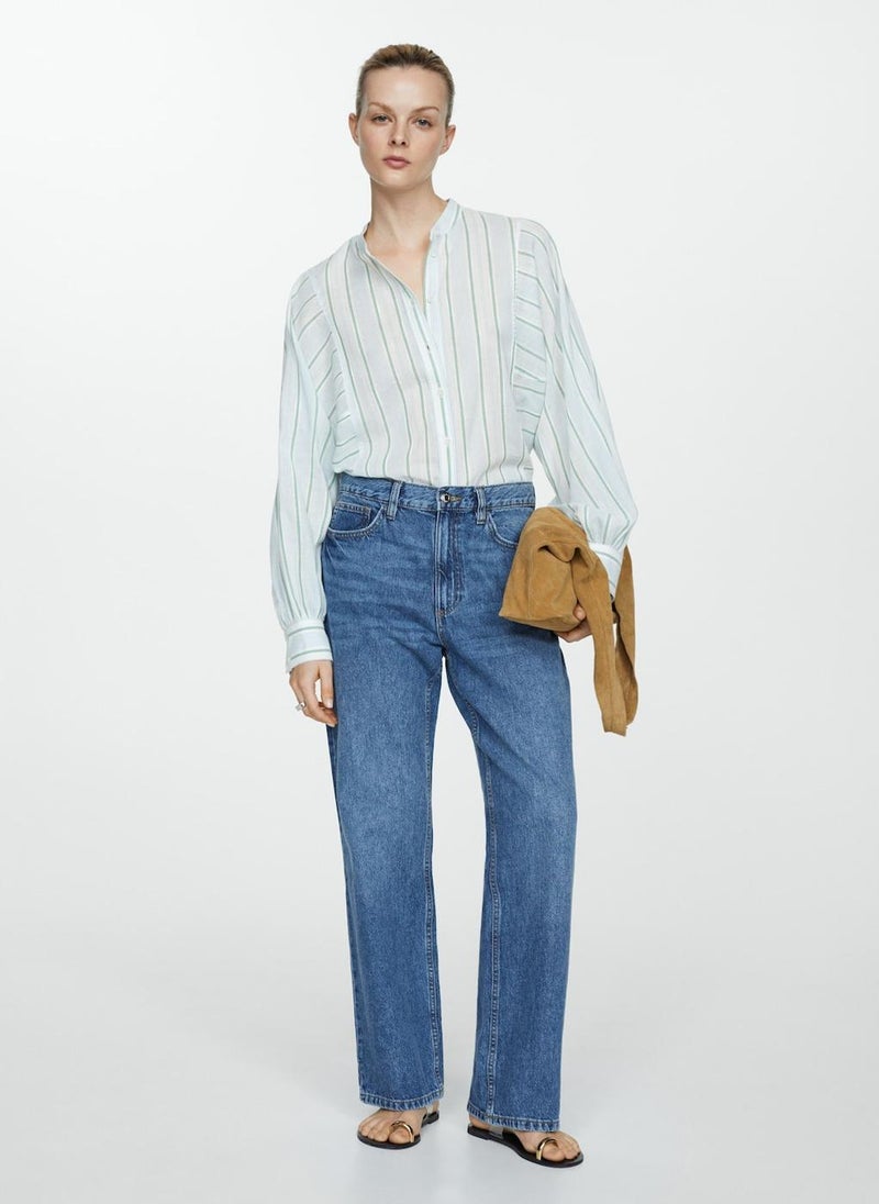 MANGO Stripe-Print Shirt  - Image 5