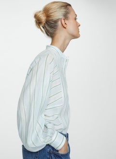 MANGO Stripe-Print Shirt  - Image 3