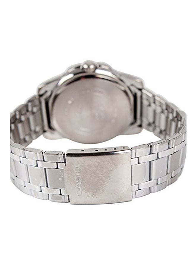 CASIO Men Enticer Analog Watch MTP-1314D-2AVDF - 45 mm - Silver - Image 2