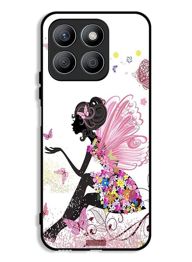 Tolwak Honor X8b Protective Case Cover Butterfly Girl Artwork - Image 1