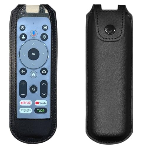 Zaoma Remote Cover Case Pouch Sleeve Compatible/Replacement for Lumio Vision 7 & 9 4K Ultra-HD Smart QLED/QD-MiniLED TV Remote Control Case (Black) - Image 1