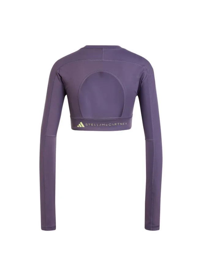 اديداس adidas by Stella McCartney TrueStrength Yoga Cropped Longsleeve