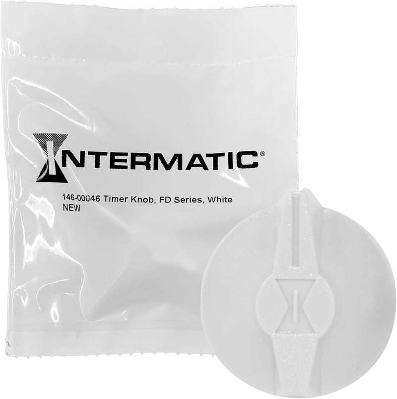 Intermatic 146MT574 Timer Knob for FD Series Spring Wound Timers - White - Image 1