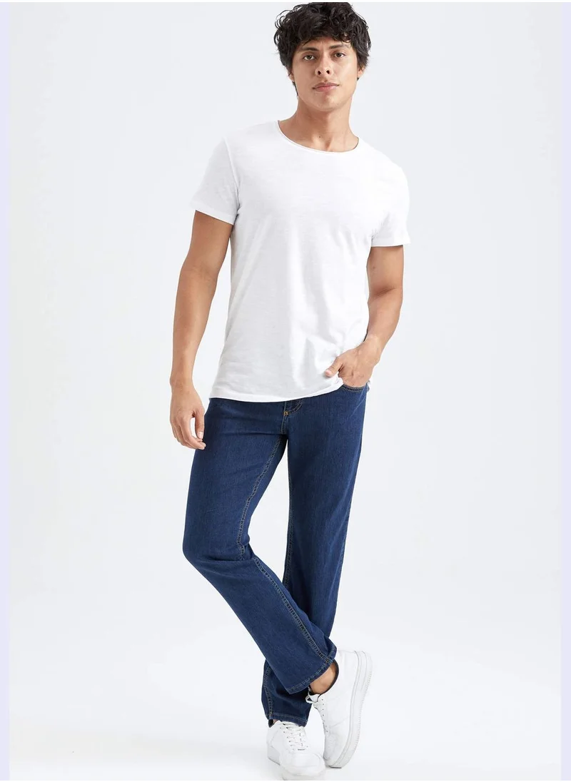 DeFacto Man Regular Fit Denim Trousers