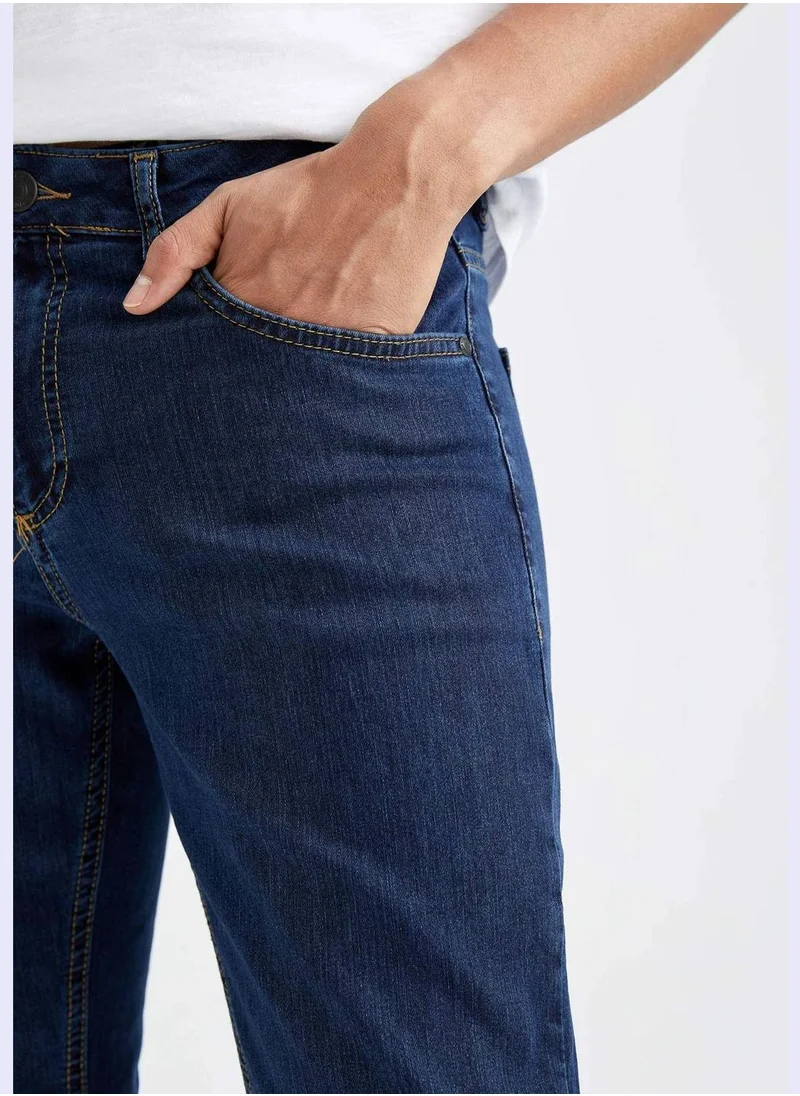 DeFacto Man Regular Fit Denim Trousers