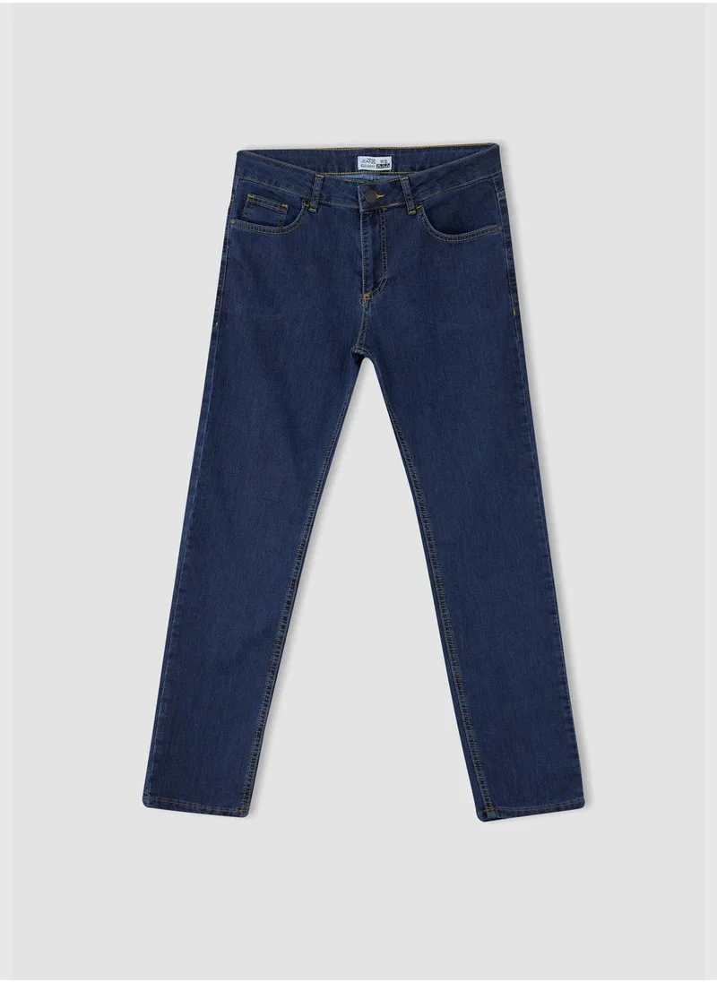 DeFacto Man Regular Fit Denim Trousers