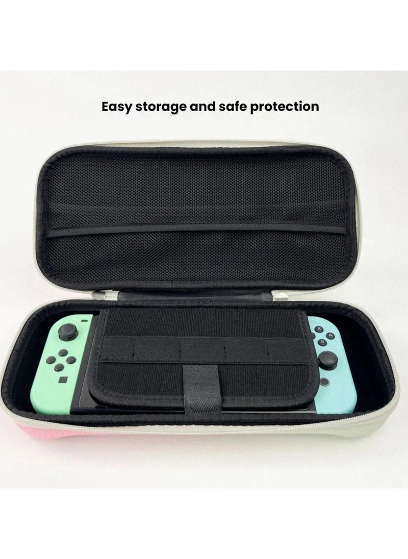 General Suitable for Switch 2 storage package, EVA hard shell large capacity multi-function storage package, handheld game travel protection device  - Image 3