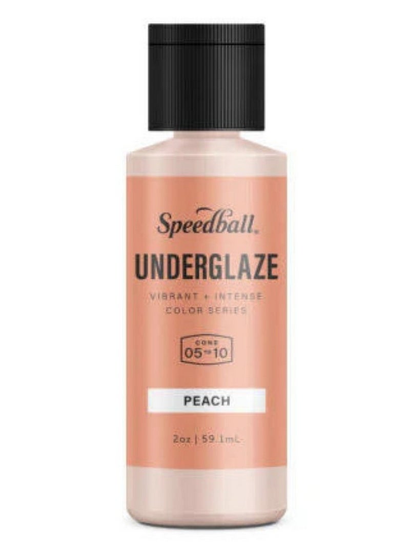 Speedball Ceramic Underglaze Peach 59.1 ML - Image 1