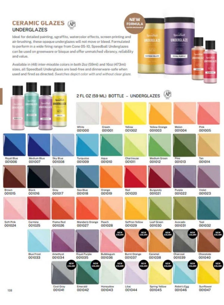 Speedball Ceramic Underglaze Peach 59.1 ML - Image 5