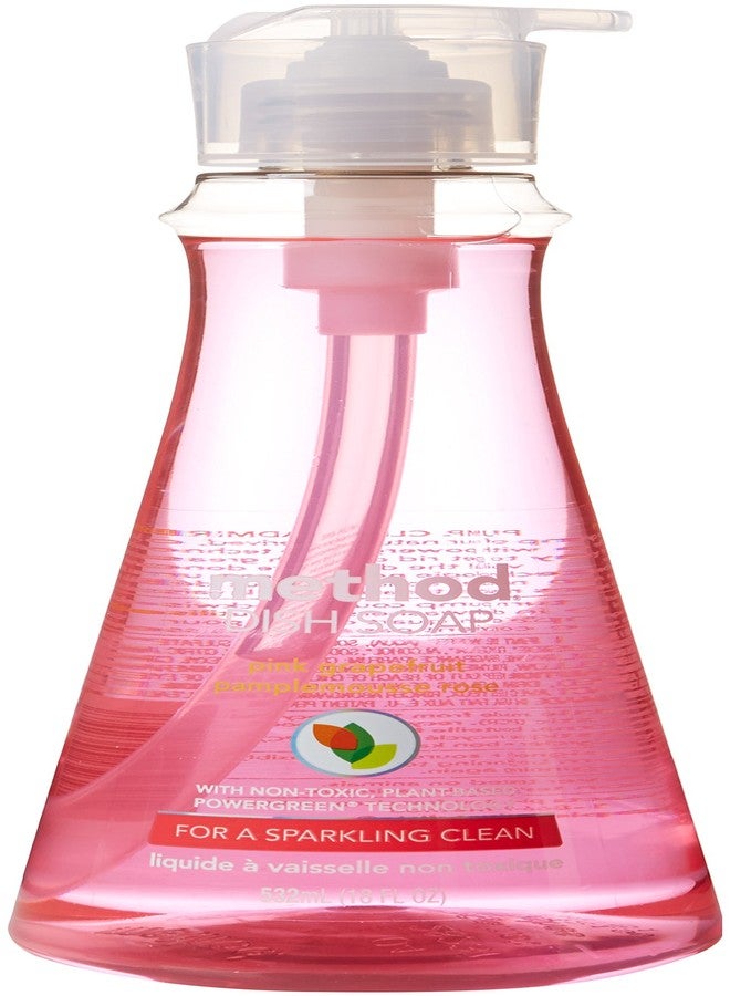Method Race Wheels Method Gel Dish Pump, Pink Grapefruit, 18 Ounce - Image 1