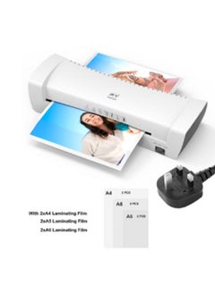 OSMILE OSMILE SL200 A4 A5 A6 Laminator Machine Hot and Cold Laminating Machine Two Rollers A4 Size for Document Photo Picture Credit Card Home School Office Electronics Supplies  - Image 1