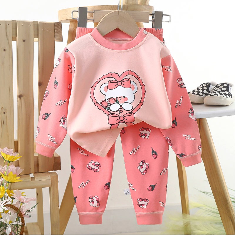 Kids Cotton Thermal Underwear Set