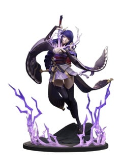 General Genshin Impact Raiden Shogun Figure 1/7 miHoYo Beelzebul 26CM Game Character PVC Anime Model Toy  - Image 1