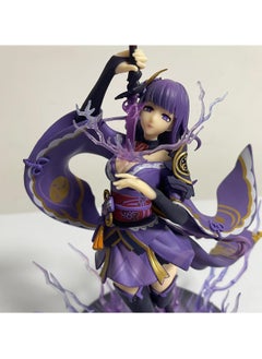 General Genshin Impact Raiden Shogun Figure 1/7 miHoYo Beelzebul 26CM Game Character PVC Anime Model Toy  - Image 2
