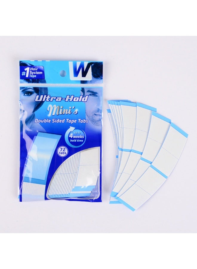 Walker Tape 72 Tabs Ultra Hold Mini Tape Walker Tape, Double Sided Adhesive Tape for Lace Wigs and Wigs, Strong Hold - Image 1