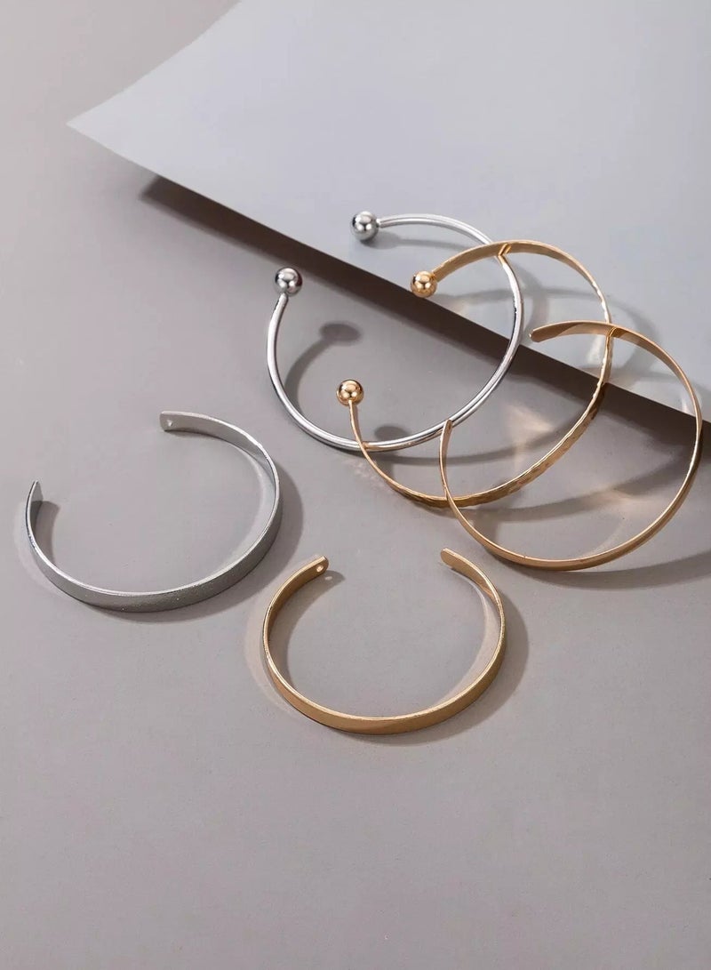 5pcs Minimalist Bangle  - Image 4
