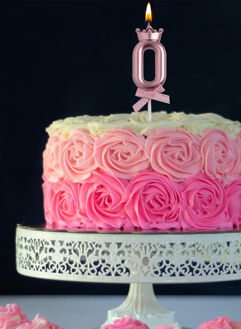 Number Birthday Candles, for Cake Decoration,Birthday,Wedding Anniversary, (Number 0) - Image 3