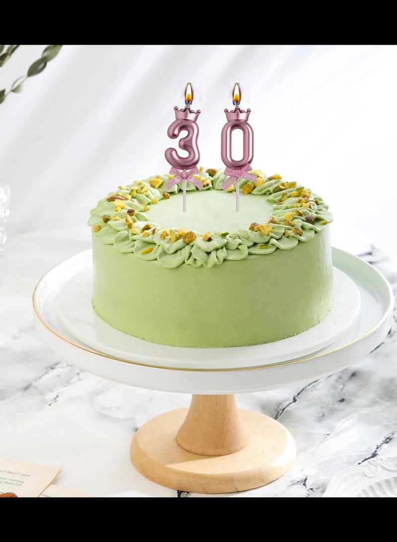 Number Birthday Candles, for Cake Decoration,Birthday,Wedding Anniversary, (Number 0) - Image 4