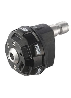 Excefore Pressure Washer Spray Nozzle, 6-in-1 Quick Change over and Adjustable, 1/4in Plug Connect Tips MAX 4000PSI for Pressure Washer  - Image 1