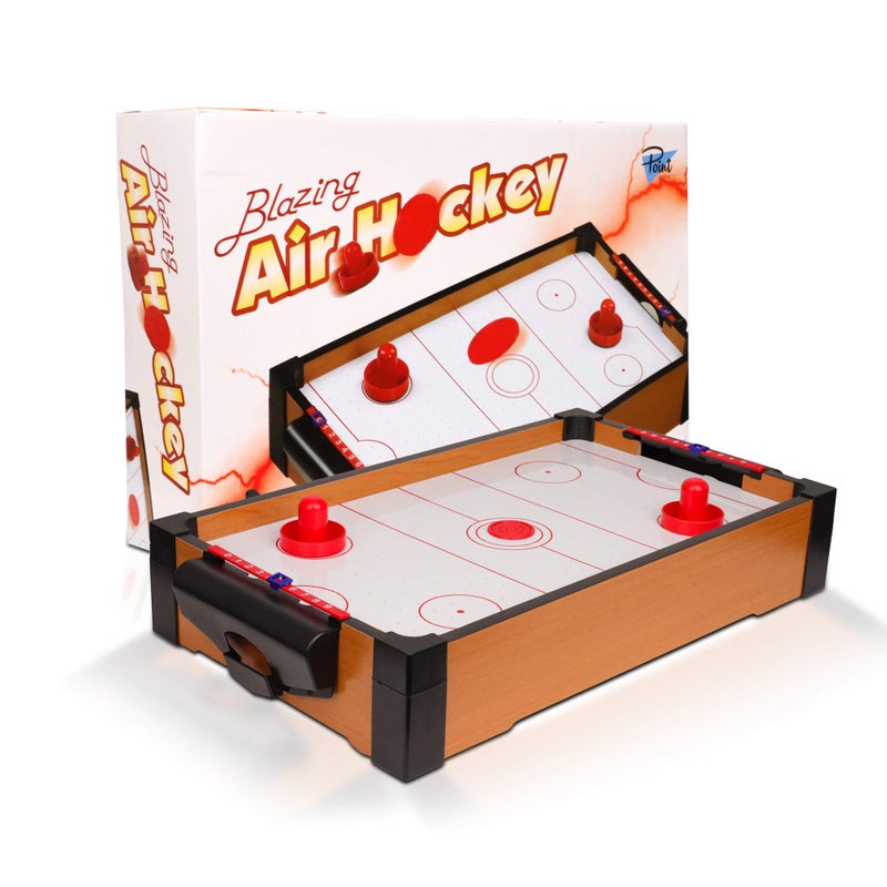 Point Games Mini Air Hockey Table for Kids - Hockey Table Game - Arcade & Table Games - Air Hockey Pucks and Paddles - Portable Sport Hockey for Boys and Girls - Image 1
