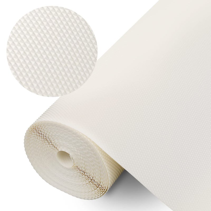Kitchen Shelf Liner Drawer Liners NonAdhesive Refrigerator Liners Waterproof Fridge Mats with Strong Durable Kitchen Cabinets Mat for Drawers Shelves Pantry