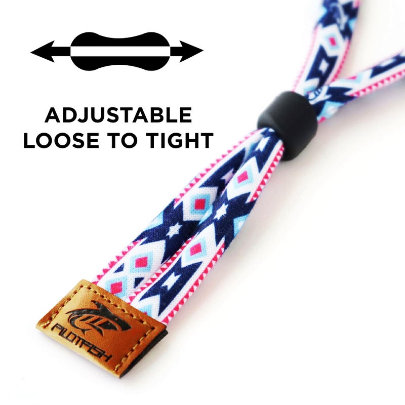 Pilotfish Premium Cotton Eyewear Retainer Sunglass Strap - Multiple Design Options - Soft & Durable Sunglass Holder - Image 3