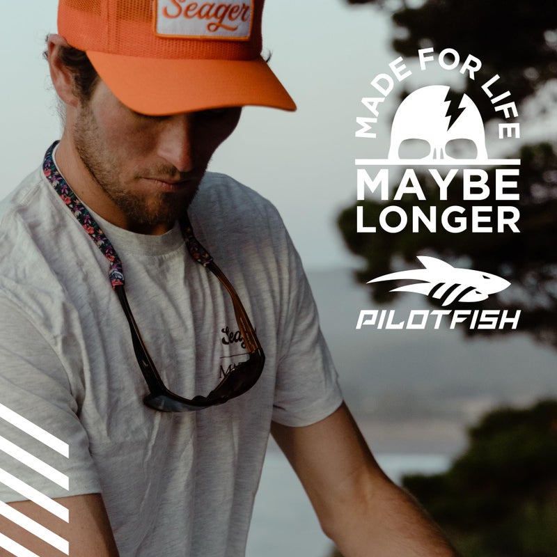 Pilotfish Premium Cotton Eyewear Retainer Sunglass Strap - Multiple Design Options - Soft & Durable Sunglass Holder - Image 5