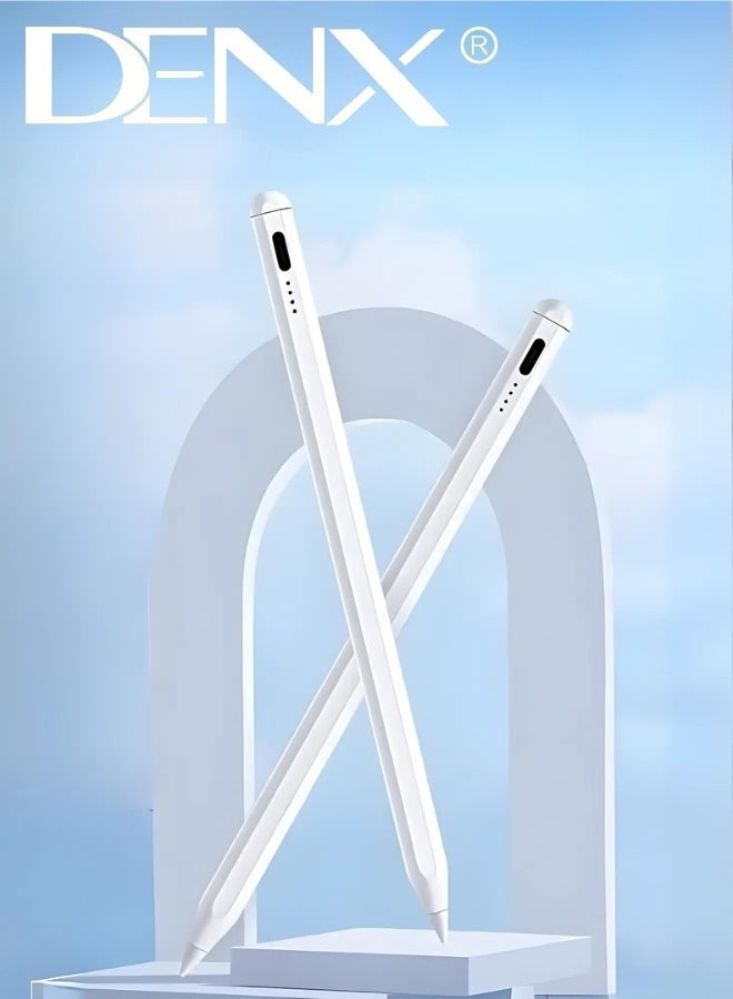 Denx Stylus Pen for iPad with Palm Rejection, Active Pencil Compatible with (2018-2022) Apple iPad Pro 11/12.9 inch, iPad 10th/9th/8th/7th/6th Gen, iPad Air 5th/4th/3rd Gen, iPad Mini 6th/5th Gen - Image 2