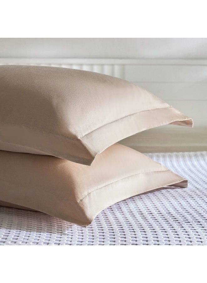 Home Box Opulent Luxe 2-Pieces Solid Cotton Pillowcase Set 50 x 75 cm - Image 5