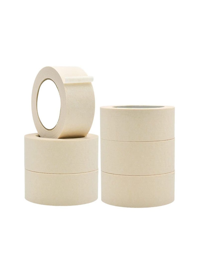 Libra Heavy Duty Masking Tape (Ivory 3in x 30 Yard) Pack of 6  - Image 2