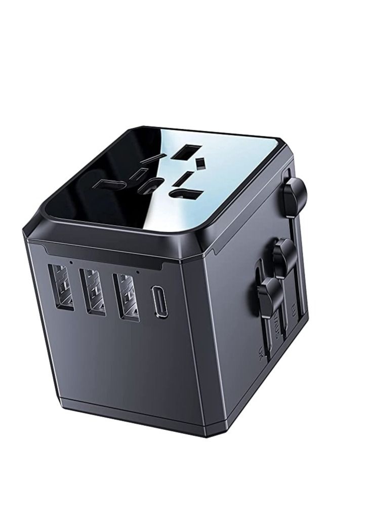 Yesido Universal Travel Adapter with 4 Ultra-Fast USB Port