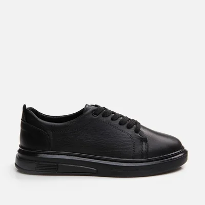 Hotiç 01AYH294550A100 GENUINE Leather Black Women's Sports Shoes