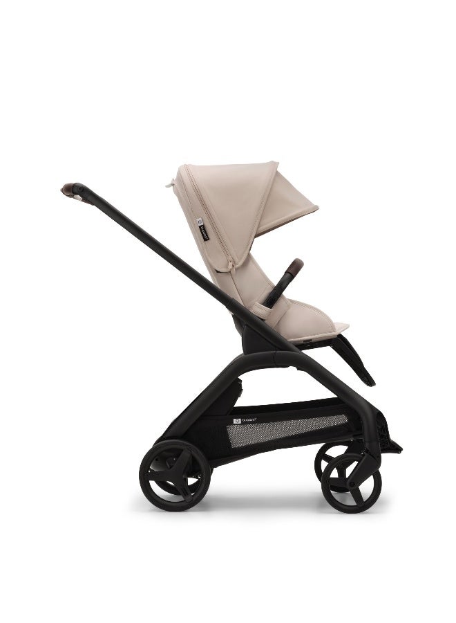 Bugaboo Dragonfly Complete Stroller in ME Black and Desert Taupe - Image 4