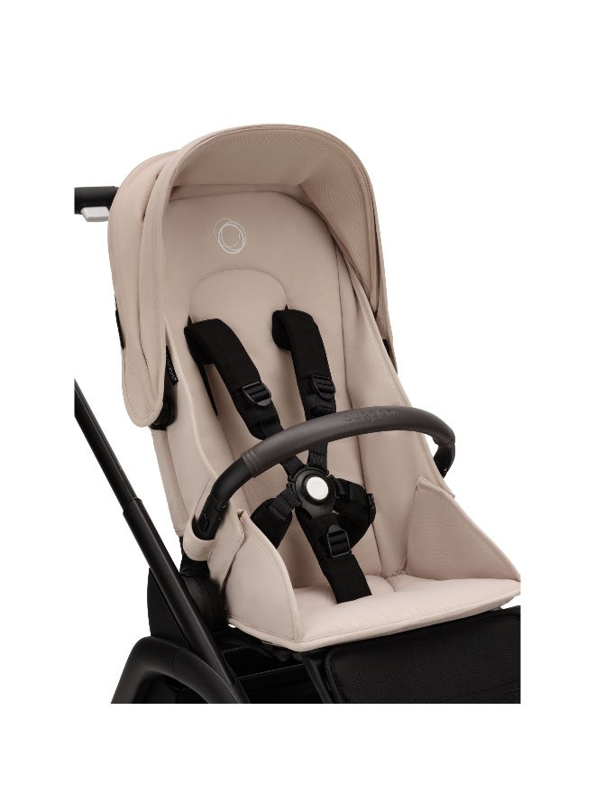 Bugaboo Dragonfly Complete Stroller in ME Black and Desert Taupe - Image 2