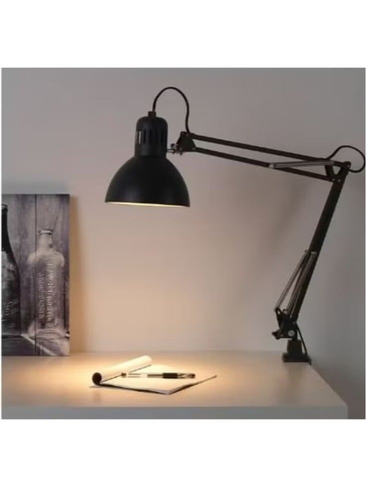 HOMESTAR مصباح طاولة معدني LED أسود - Image 1