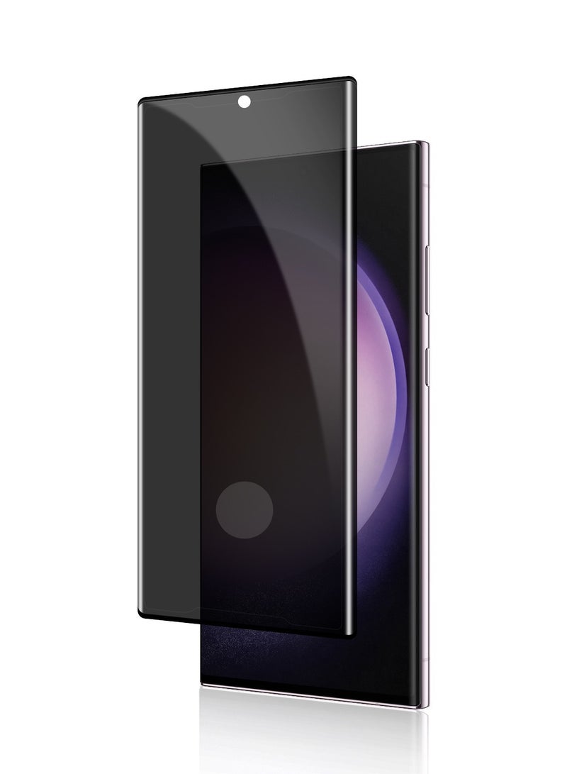 2-Pack HD Full Privacy Anti-Peeping Screen Protector Tempered Glass for Samsung Galaxy S23 Ultra - Image 2