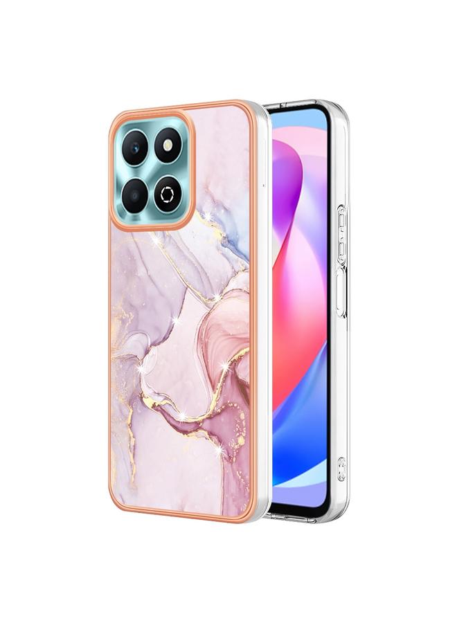 اس-توب جراب لهاتف Honor X6b، مصنوع من الرخام الكهربائي، مع غطاء IMD مزدوج الجوانب - Image 1