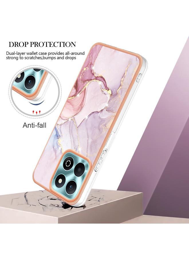 اس-توب جراب لهاتف Honor X6b، مصنوع من الرخام الكهربائي، مع غطاء IMD مزدوج الجوانب - Image 3