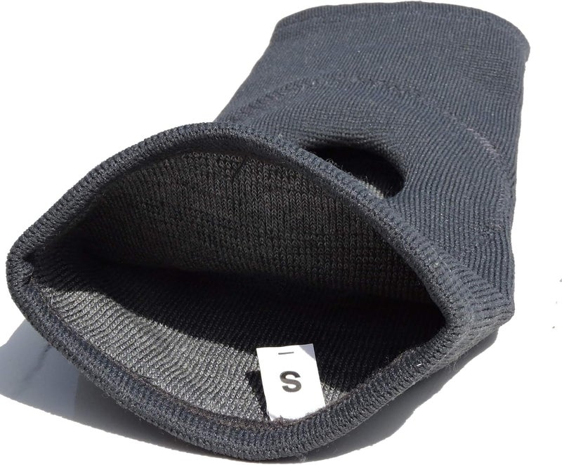 HealthGoodsIn HealthGoodsIn  Gel Patella Knee Cap  Elastic Knit Knee Support with Gel Centre  SlipOn Gel Knee Support Cap for Strains Sprain Knee Cap Support Swelling Soreness Large  - Image 3
