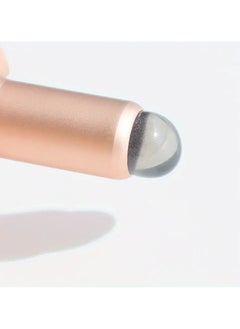 Goolsky Mini Portable Pink Jelly Transparent Handle Silicone Lip Brush with Cap, Pocket Makeup Brush for Lipstick Blending, Concealer, Lip Mud, Nail Art, Small Round Head Lip Brush for All Skin Types, Unscented, Resin Rod, Travel-Friendly  - Image 5