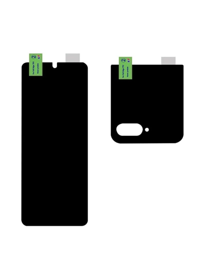 general For Motorola razr 40 Ultra 5G Privacy Screen Protector Anti-Voyeur Full Coverage Hydrogel Soft Film Anti-Scratch Anti-Spyware Protective Film - Image 4