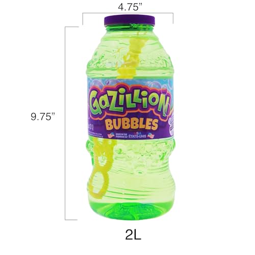 Gazillion Bubbles 2 Liter Solution, Green - Image 2