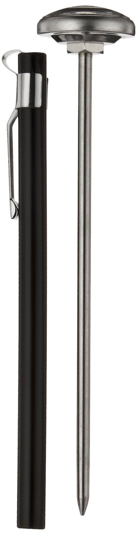 Supco ST01 Stainless Steel Pocket Dial Thermometer, 5" Stem, 1" Dial, -40 to 160 Degrees F - Image 4