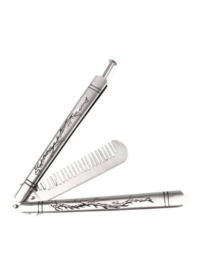 NIBEMINENT Butterfly Trainer Knife Silver 23.2centimeter - Image 1