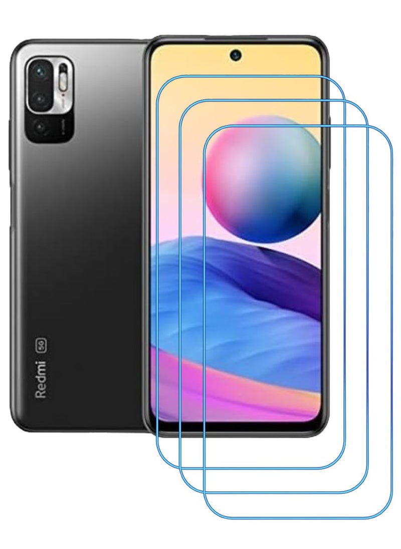 ACLIX 3 Pieces Antistatic ESD Dustproof Premium Quality High Definition Clear Tempered Glass Screen Protector Designed For Xiaomi Redmi Note 10 5G - Image 1