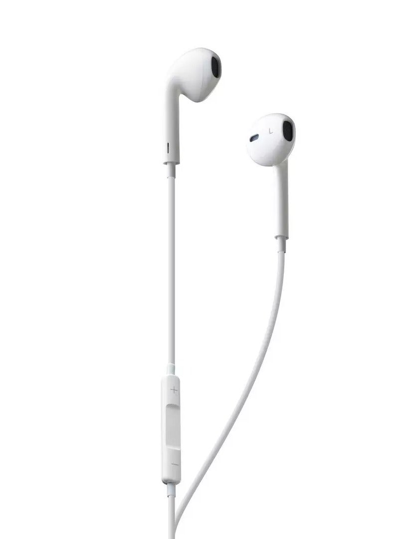 Cellularline High-quality wired earphones with Type-C connector, compatible with iPhone, Galaxy, and modern smart devices. Also available with Lightning interface for Apple iPhone. Stereo wired headphones with built-in microphone and in-line volume control. Compatible with iPhone, iPad, Huawei, Galaxy. Wired earphones for gaming, music, and calls. Includes: wired iPhone earphones, Bluetooth headset, in-ear headphones, over-ear headphones, Apple-supported earphones, iPad headphones, Huawei wired earphones, Type-C gaming earphones, Galaxy wired earphones. - Image 1